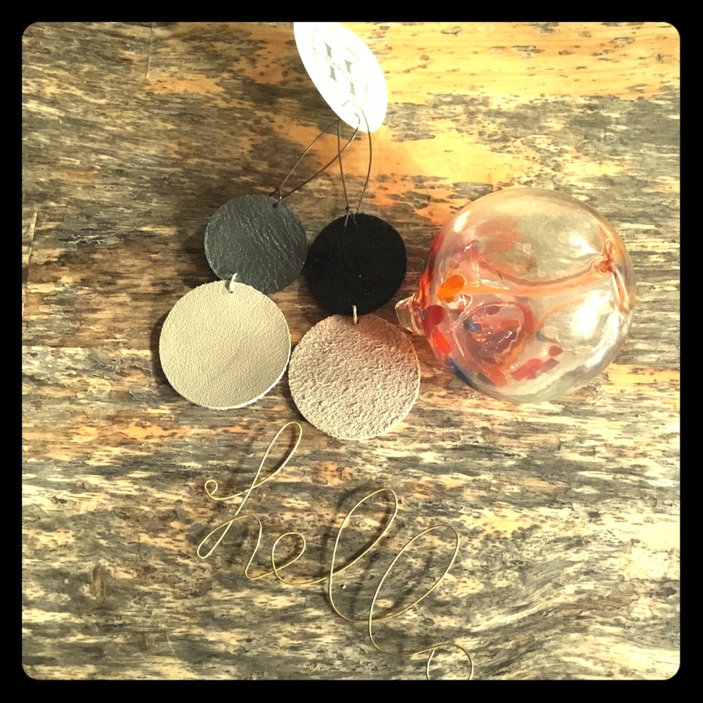 HandMade Leather Earrings